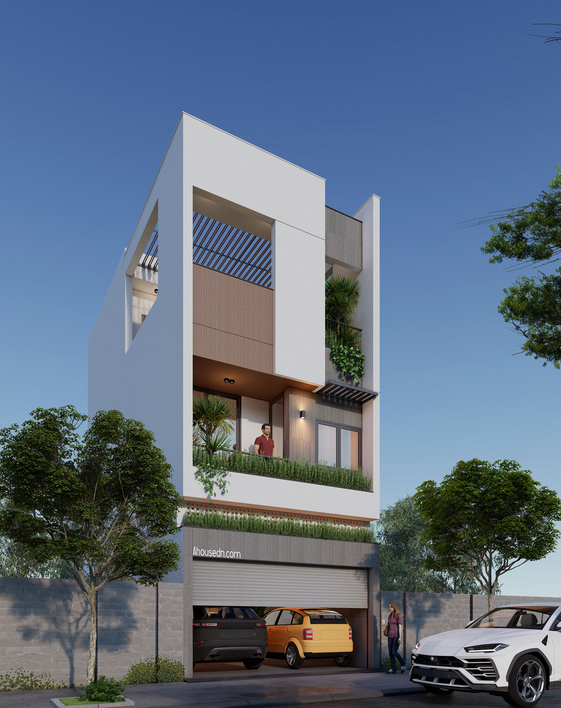 Nhà anh Tuấn chị Thanh